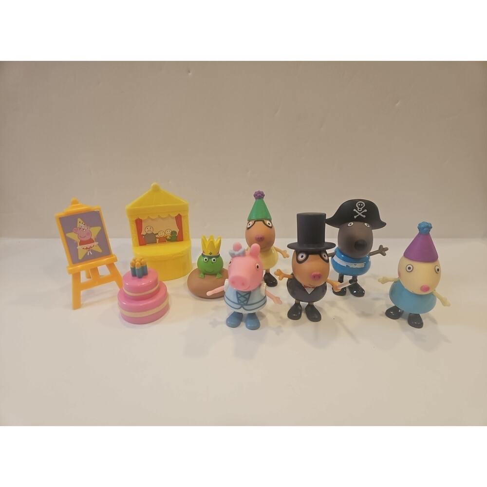 Peppa Pig Mixed Lot Of 9‎ Pieces Party/Art/Magic